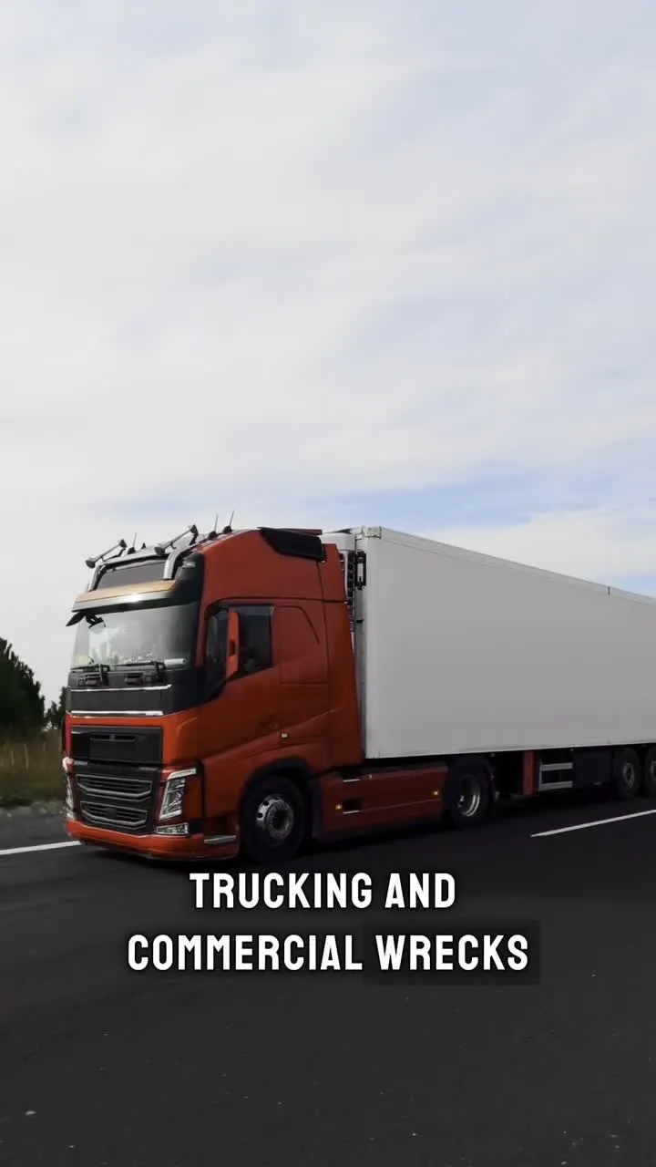 Trucking & commercial wrecks
