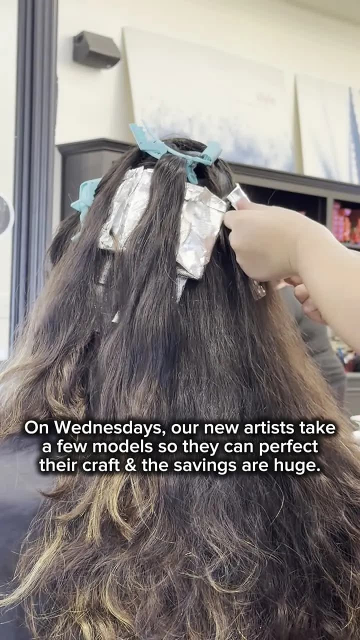 Color day at the salon
